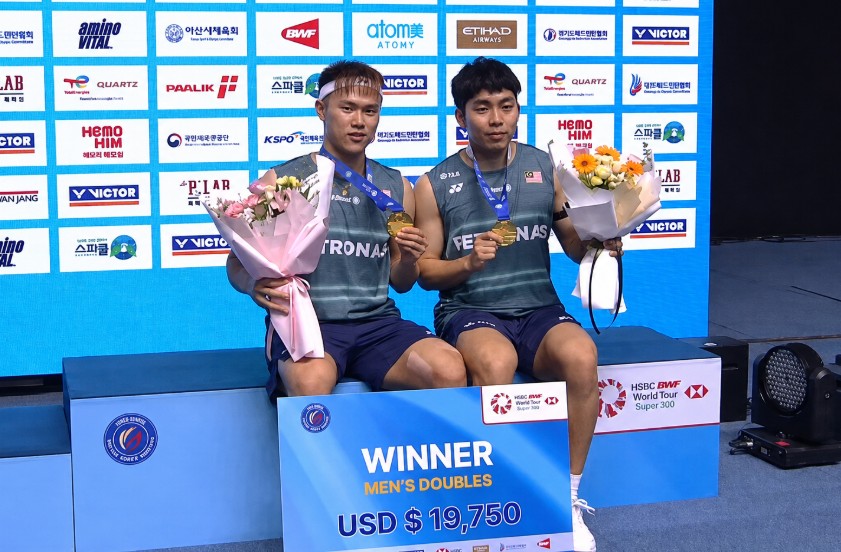 Kai Wun-Roy King Claim Korea Masters Title as Malaysia Celebrates All-Malaysian Final
