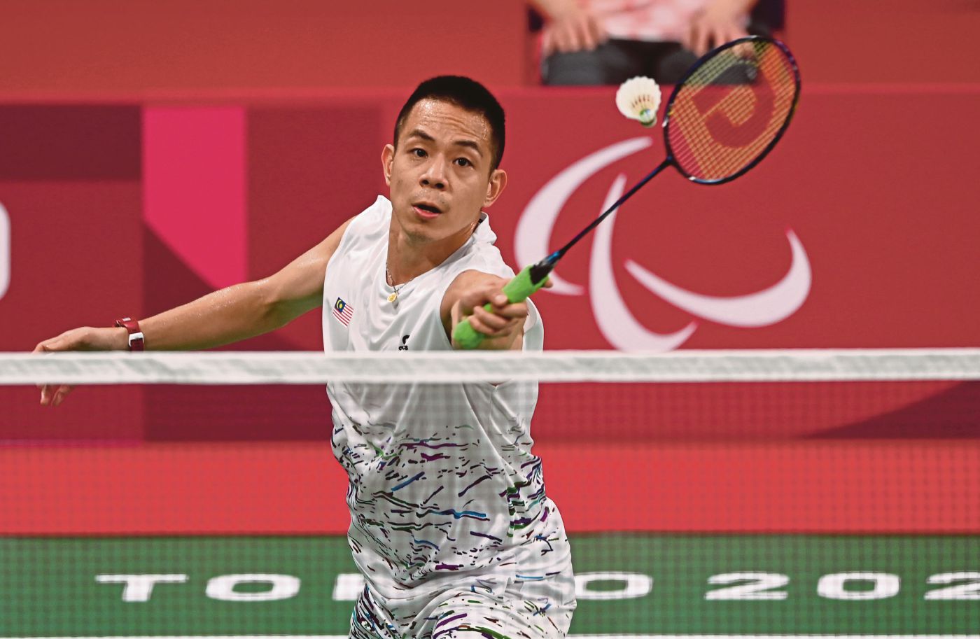 Injured Liek Hou Battles Hamstring Pain to Keep Asian Para Games Singles Hopes Alive