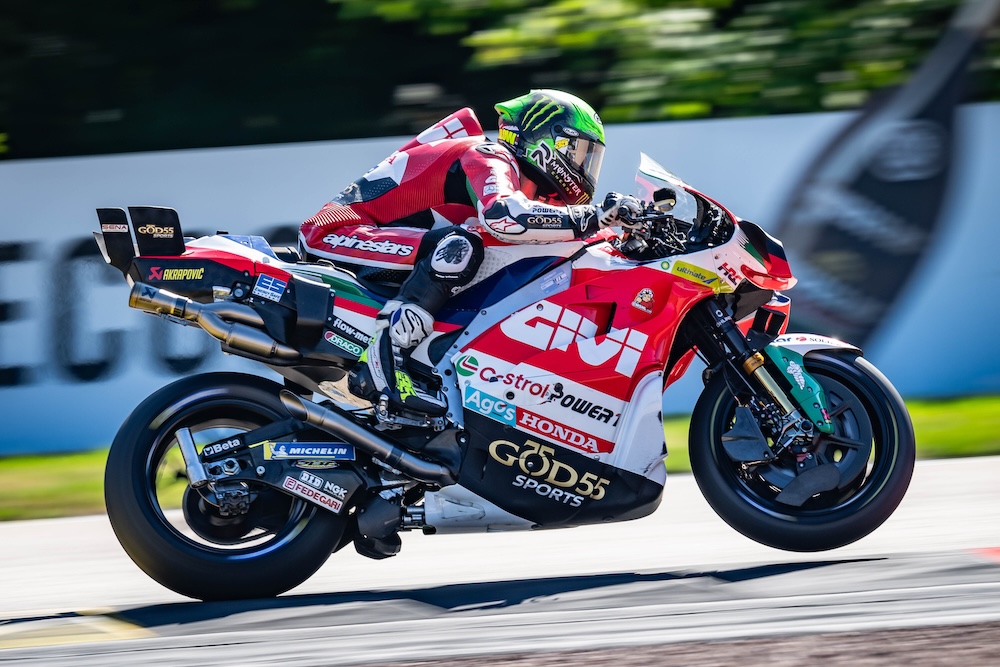 Cal Crutchlow Shows Encouraging Pace Despite Sachsenring Crash