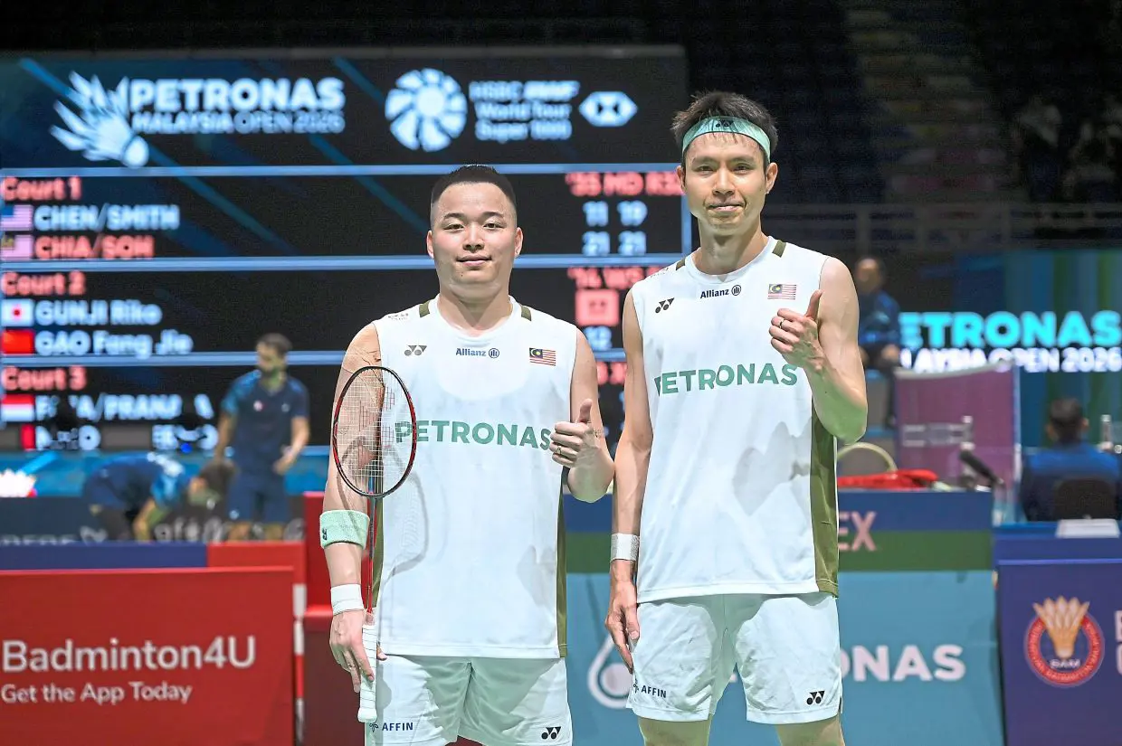 Malaysia Banking on Doubles Strength as Key Weapon in Thomas Cup Push