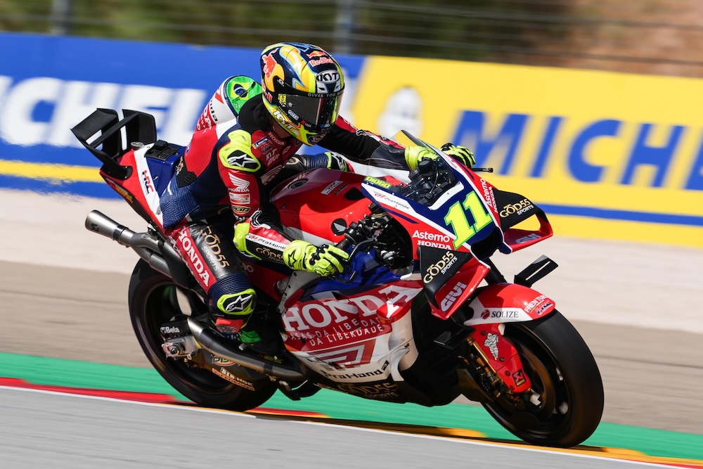 Diogo Moreira Starts Aragon Weekend on a Positive Note