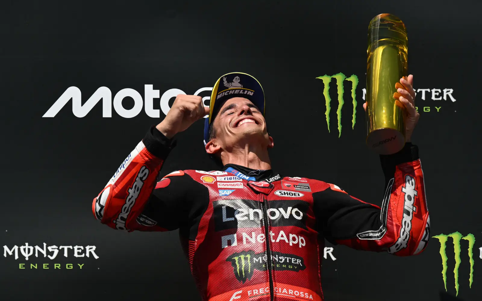 Marc Márquez Explains His Serious Austrian Podium Reaction