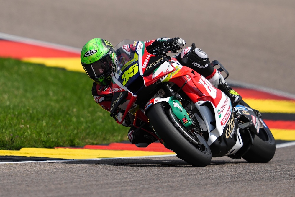 Cal Crutchlow Encouraged by Competitive Pace Despite Tough Friday at Sachsenring