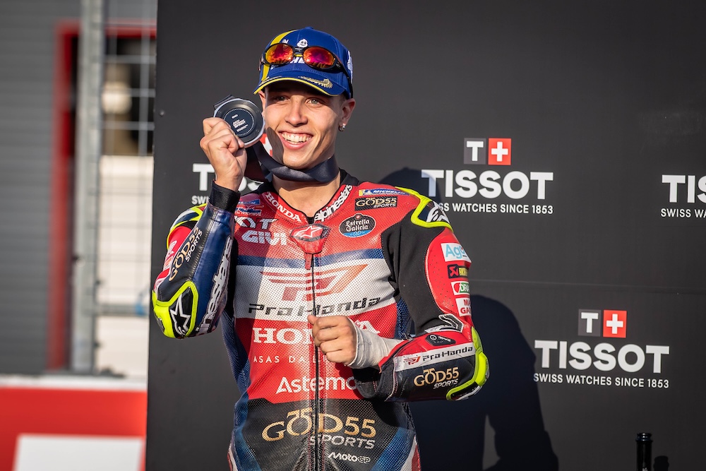 Diogo Moreira Plays Down Surprise Podium as Honda Rookie Eyes Strong Motegi GP