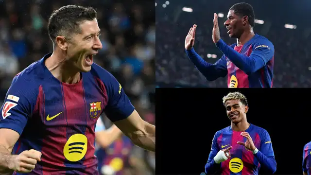 Barcelona player ratings vs Celta Vigo: Hat-trick hero Robert Lewandowski leads Blaugrana in cutting La Liga gap to Real Madrid as chief-assister Marcus Rashford again impresses