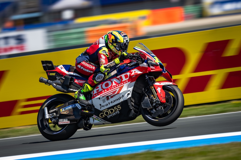 Diogo Moreira Shows Strong Pace with P13 Finish on Friday at Assen