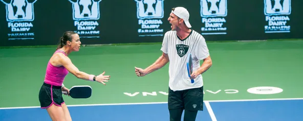 Thrilling Comeback Sends Christian and Daescu to Mixed Doubles Semis
