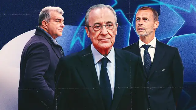 The death of the European Super League? Barcelona's withdrawal leaves Florentino Perez's Real Madrid all alone - but it could lead to yet another Champions League revamp
