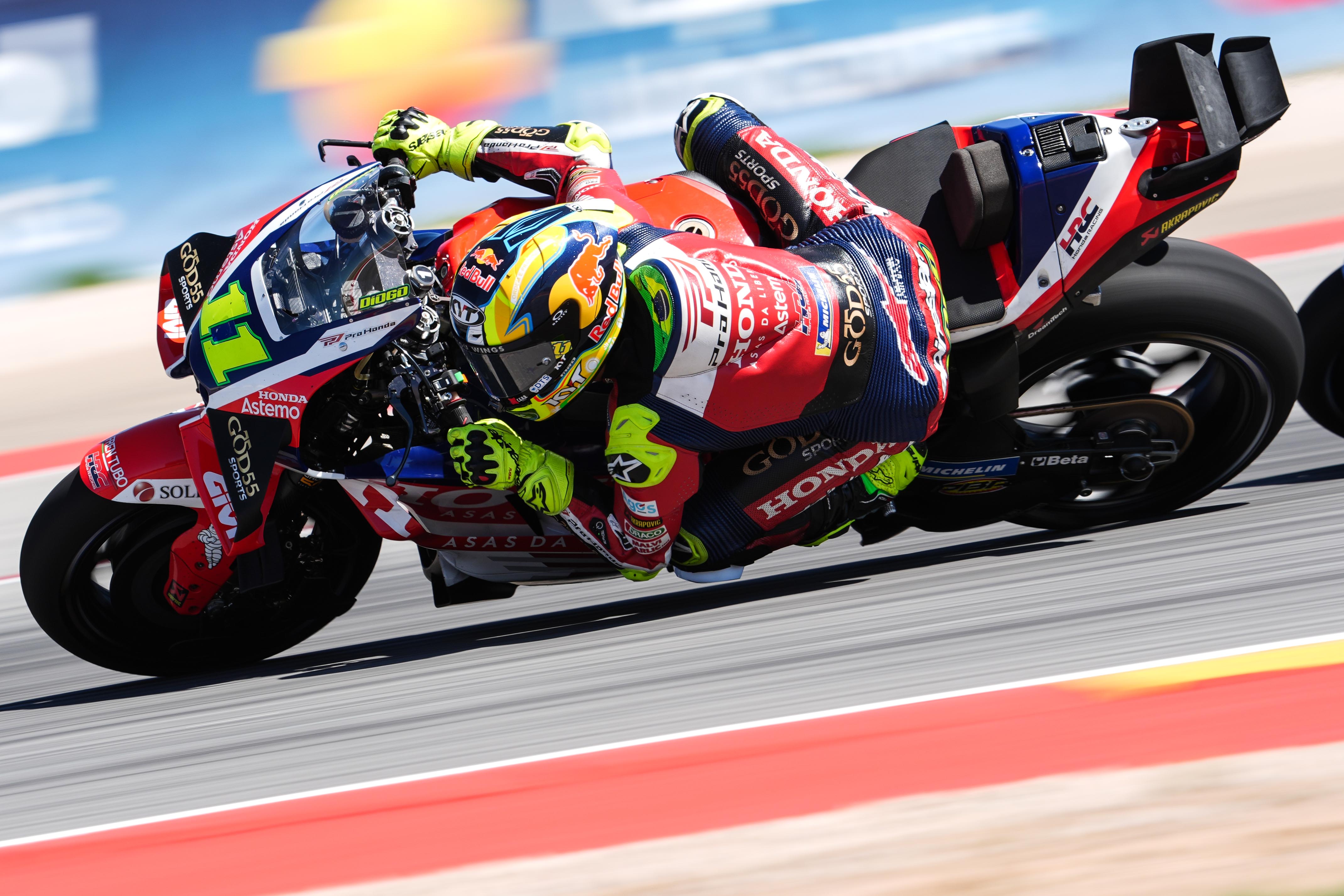 Diogo Moreira Matches Best Sprint Result with Strong Aragon Performance