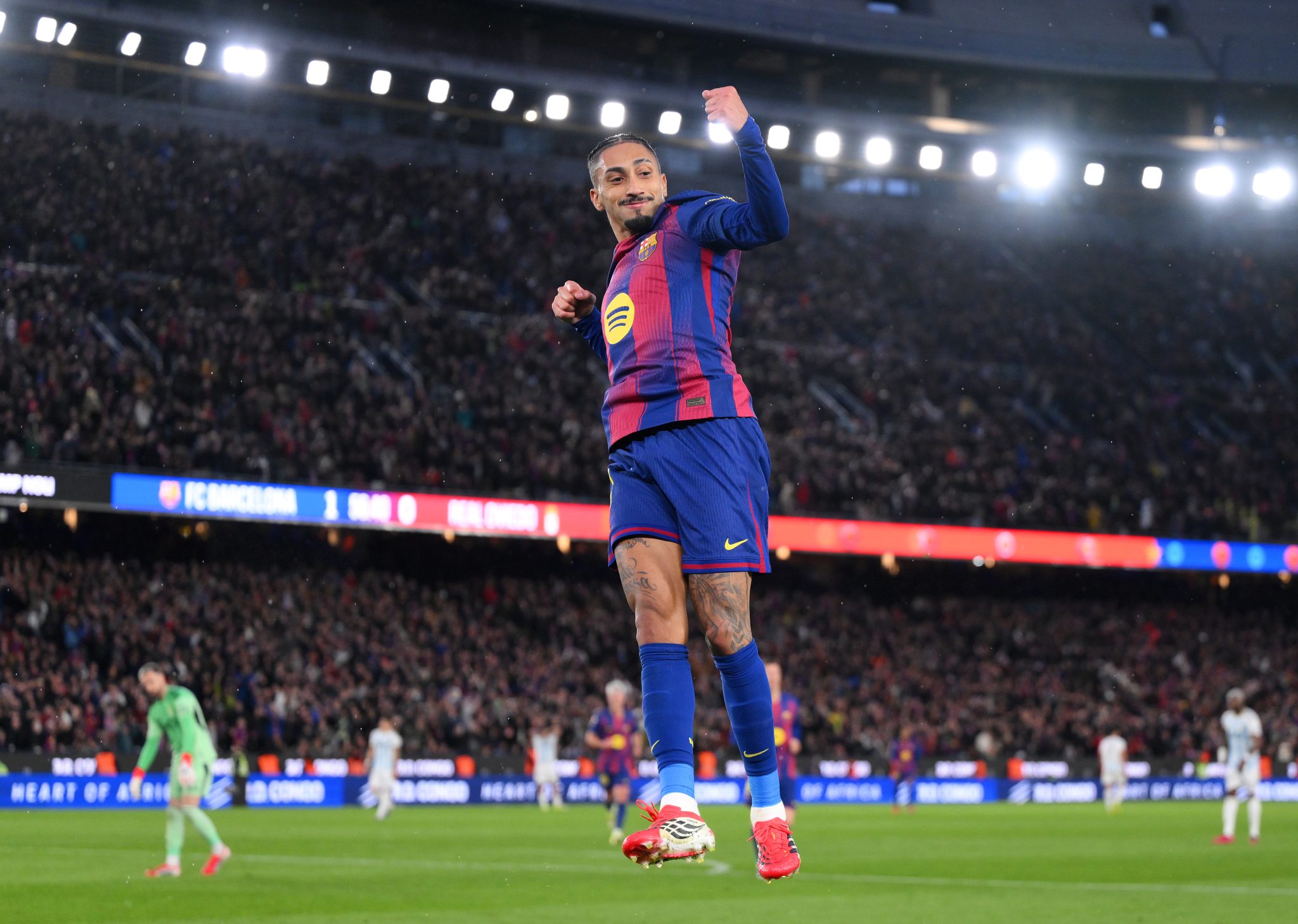 Raphinha Reflects on Yamal Goal, First-Half Struggles, and Barcelona’s Win Over Oviedo