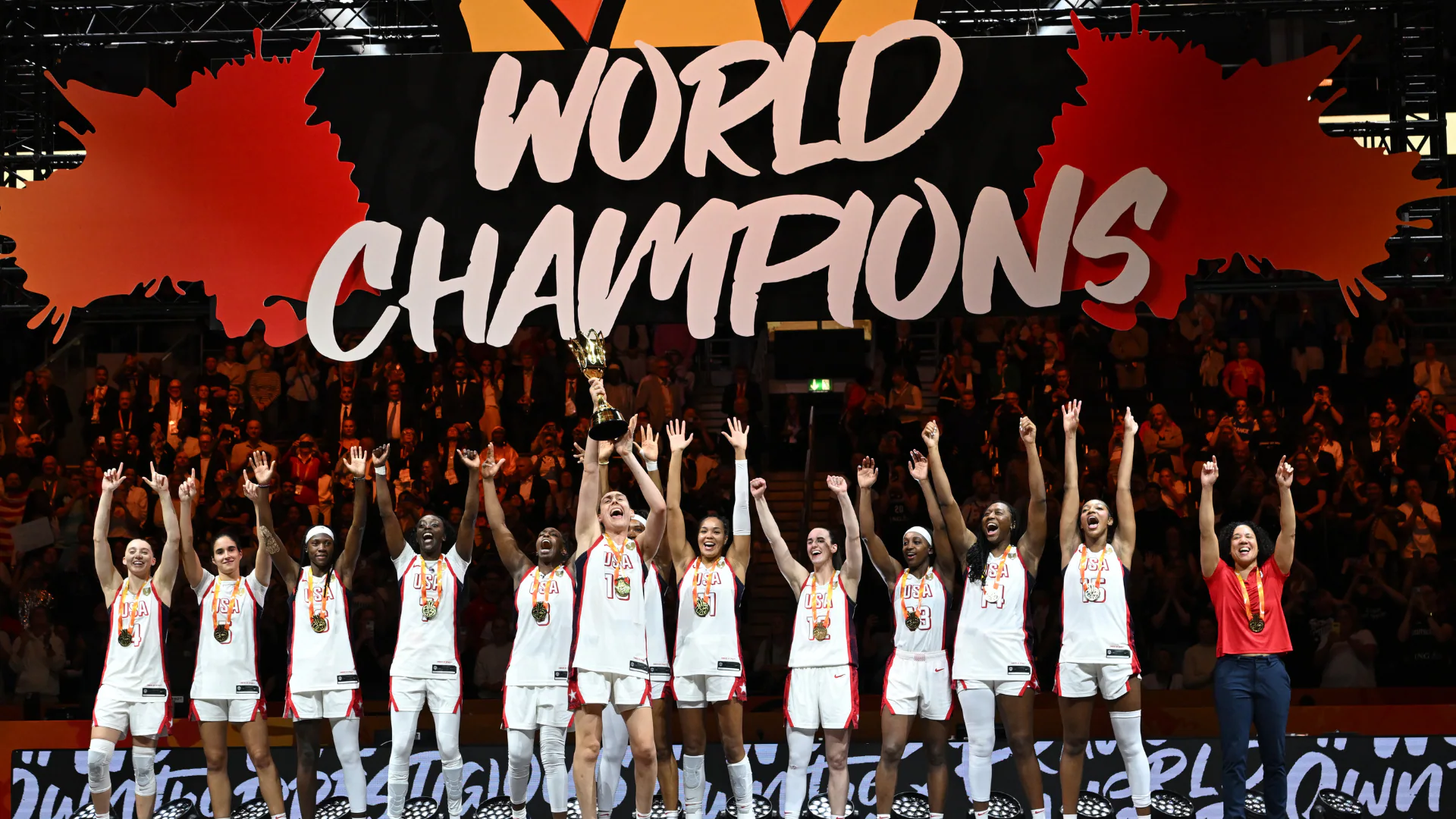 USA Make History With Fifth Straight FIBA Women's World Cup Title