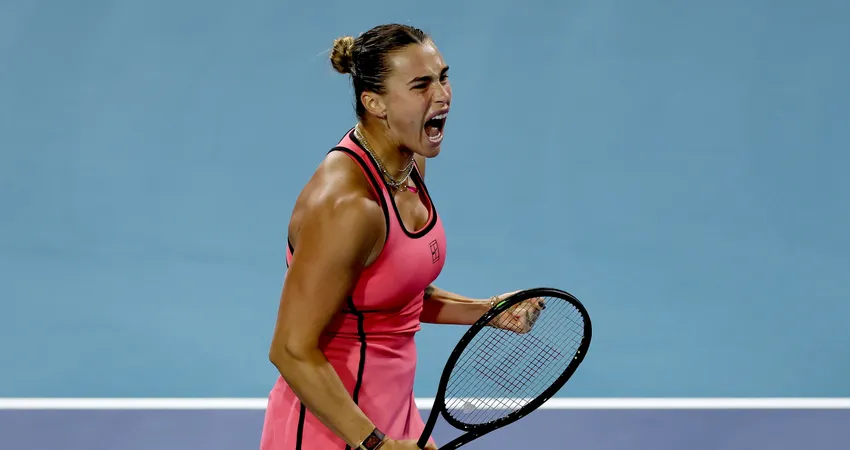 Sabalenka Proud of Commanding Win Over Rybakina to Reach Miami Final