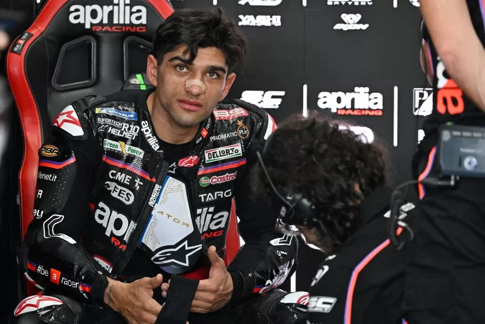 Jorge Martin’s Valencia MotoGP retirement was pre-planned with Aprilia