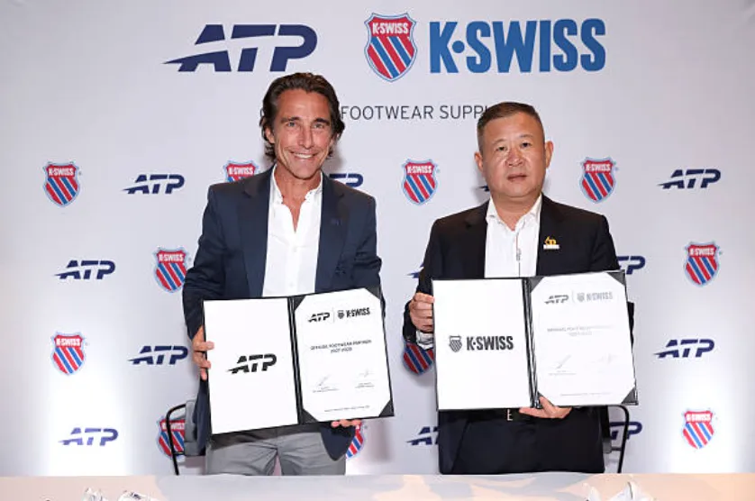 K-SWISS Joins ATP Tour as Official Footwear Partner in Multi-Year Deal