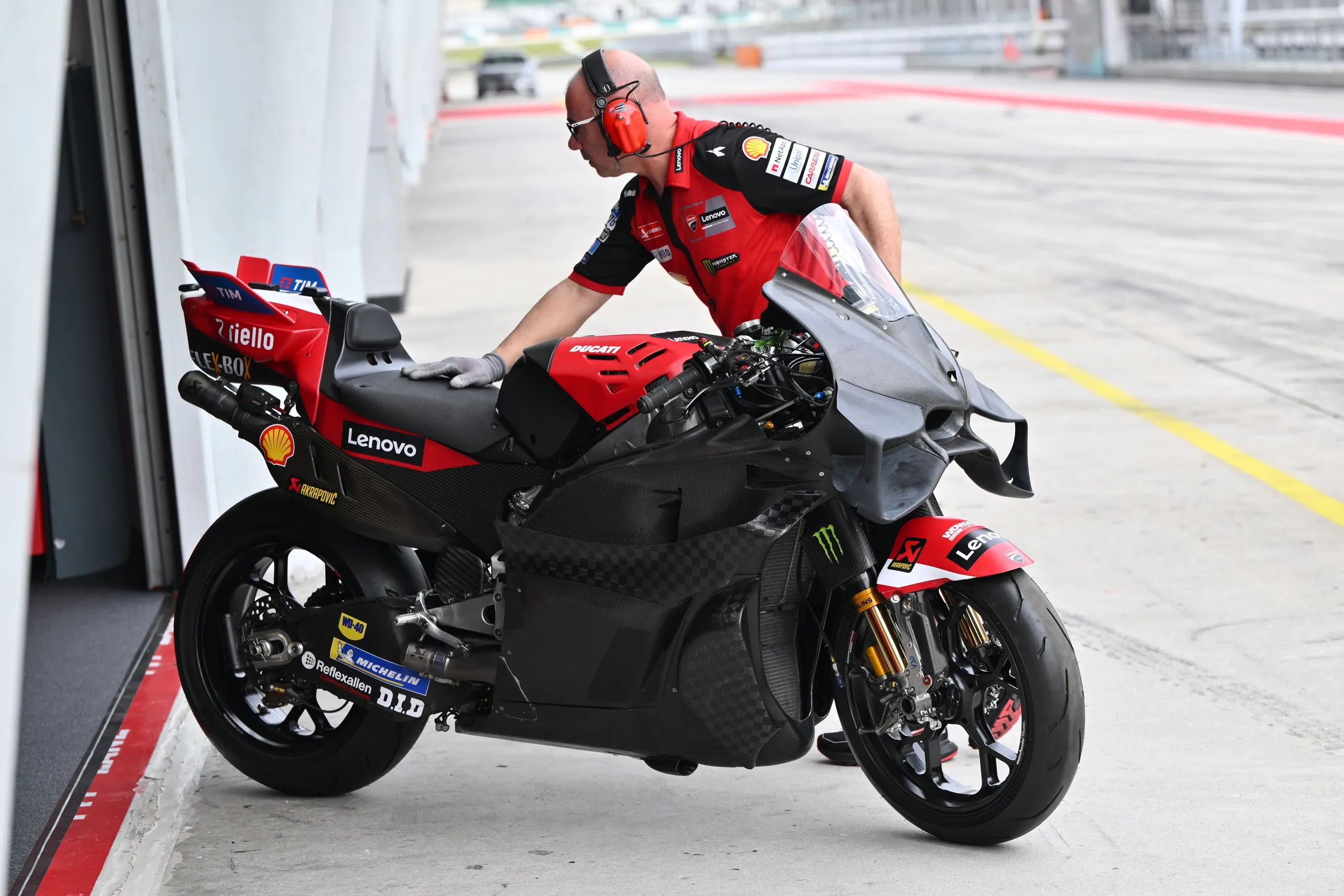 Ducati Unveils New Aerodynamic Fairing on Pirro’s Bike at 2026 Sepang Shakedown