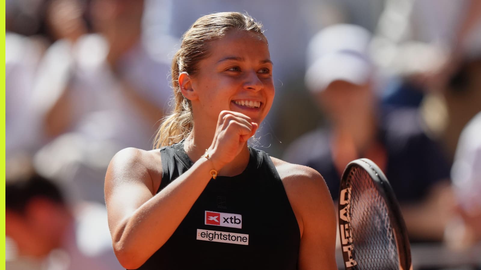 Chwalinska's Creative Shotmaking Steals the Show at Roland Garros