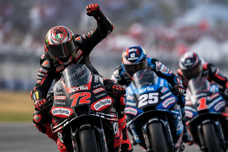 Aprilia Considers MotoGP Team Orders as Martin's Title Fight Heats Up