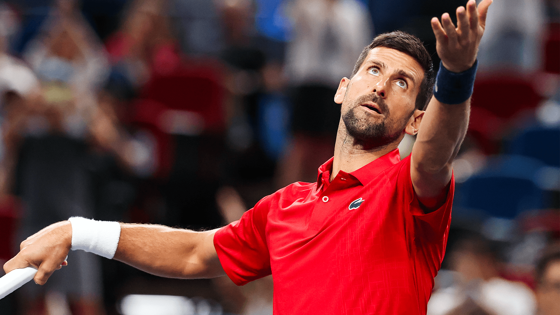 Novak Djokovic holds off Zizou Bergs to reach Shanghai semifinals