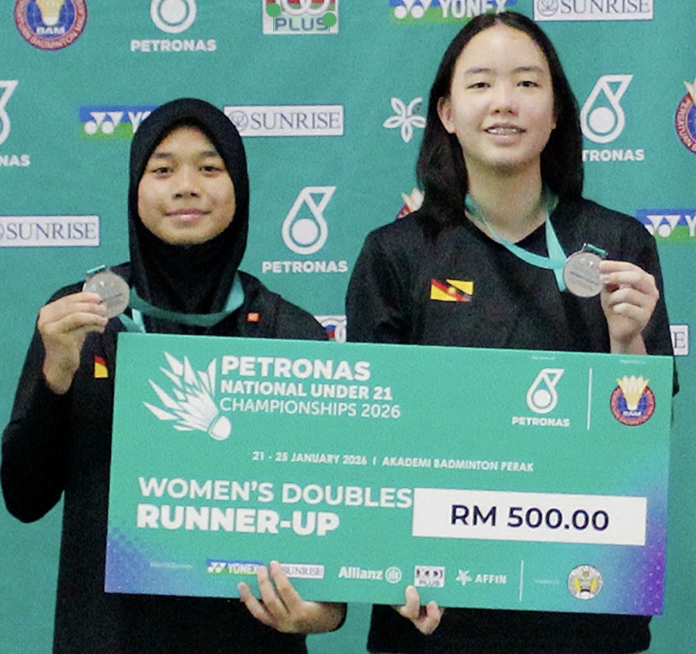 Sarawak Duo Genevie Lim and Wafa Rahman Selected for European Junior Tournaments