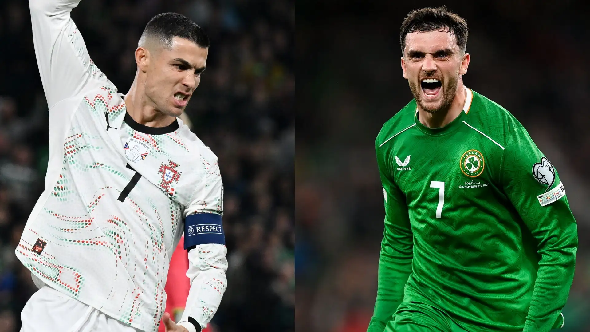 Portugal player ratings vs Ireland: Cristiano Ronaldo sees red! Seleccao skipper's crazy elbow completes disastrous defeat as World Cup qualification is delayed
