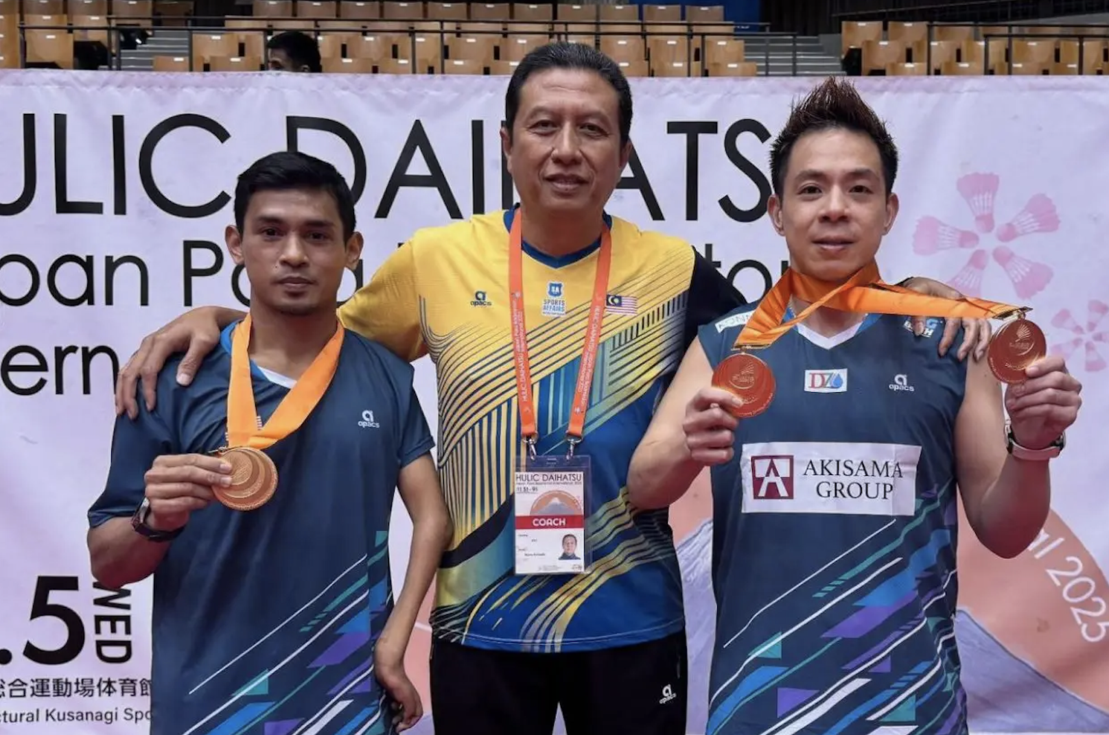 Cheah Liek Hou and Faris Azri Win Malaysia’s First Asian Para Games Badminton Gold