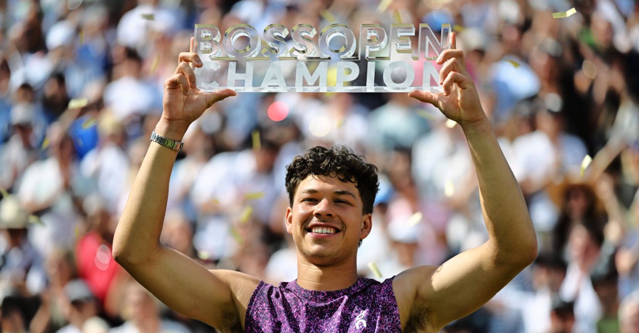 Ben Shelton Ends Fritz's Stuttgart Reign to Capture Biggest Grass-Court Title of His Career