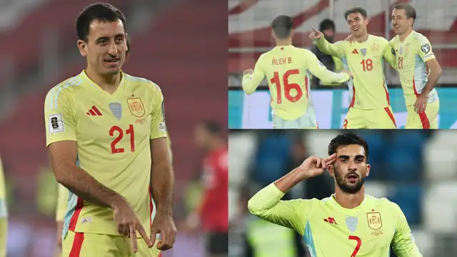 Spain player ratings vs Georgia: No Lamine Yamal, no problem! Mikel Oyarzabal steals the show as Martin Zubimendi also stars to put La Roja on brink of World Cup qualification