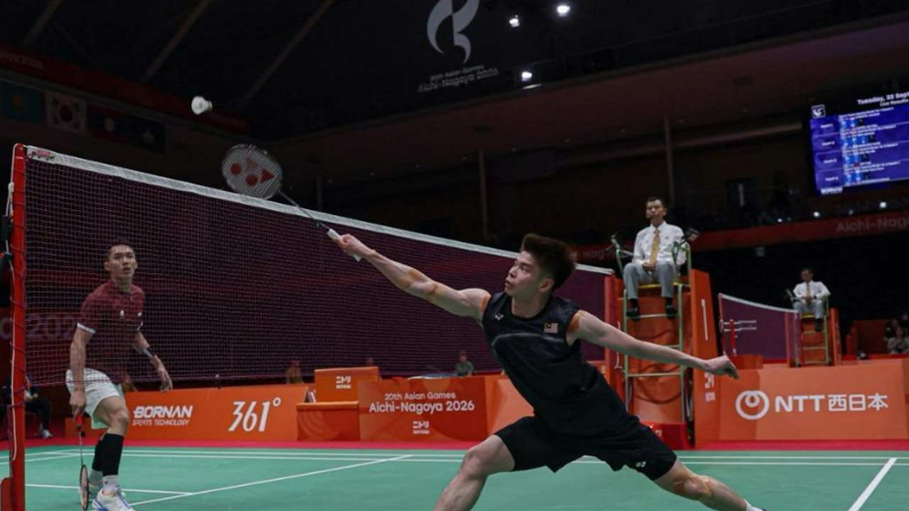 Jun Hao Stuns Christie, but Malaysia Fall to Indonesia in Asian Games Quarter-finals