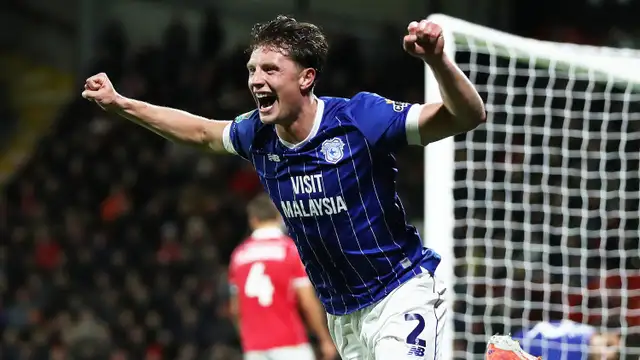 Wrexham's dream run is over! Red Dragons knocked out of Carabao Cup by Welsh rivals Cardiff thanks to goal from ex-Man Utd star
