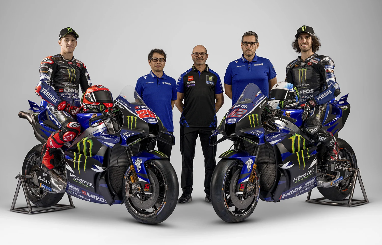 Monster Energy Yamaha Reveals 2026 MotoGP Livery and New V4 Engine